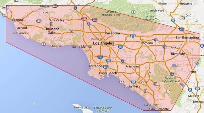 Local moving coverage area movers los angeles